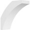 Ekena Millwork 5"W x 14"D x 14"H Standard Thorton Architectural Grade PVC Knee Brace BRCP05X14X14THR - alternate 1
